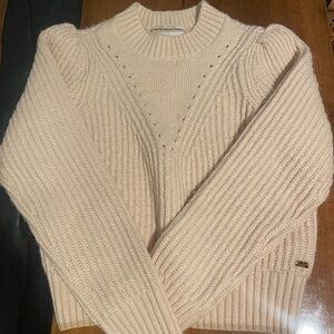Scotch & Soda Cream V-Neck Sweater